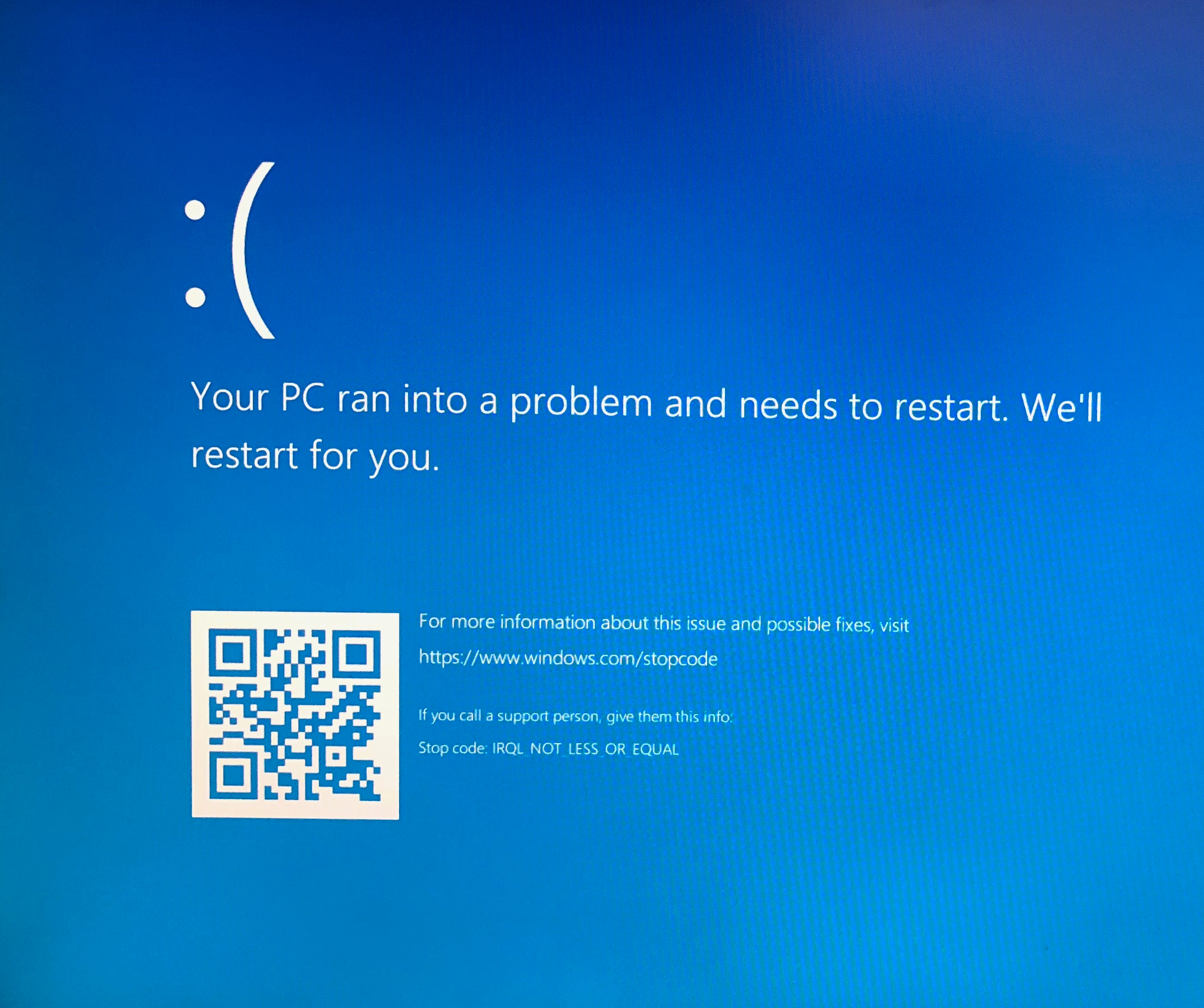 PCが再び壊れた！